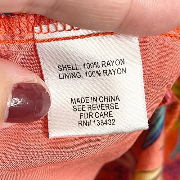 MODCLOTH Women's Floral Short Sleeve 1/2 Button Mini Dress Plus Size 2X NWOT - Picture 9 of 10